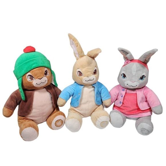 GUND Nickelodeon Peter Rabbit Series Bunnies 12" Plush - Picture 8 of 14